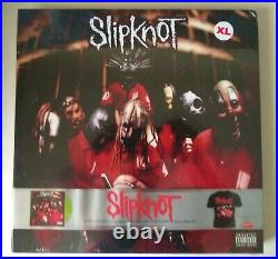 Slipknot S/t 2009 Very Rare Vinyl Lp And X Large T Shirt Box Set New And Sealed