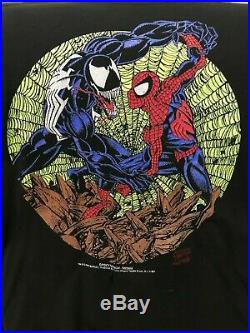 Spider-man Venom Vintage Shirt Marvel 1993 Large Carnage Very Rare