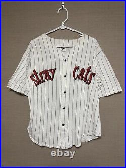 Stray Cats Vintage Baseball Jersey Mens Sz Large CCI Very Rare