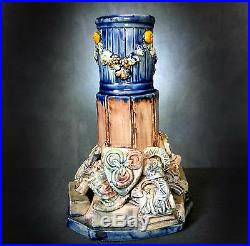 Stunning Rare & Very Unusual Large Castle Hedingham Vase