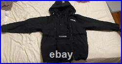 Supreme The North Face TNF Steep Tech Hooded Black Jacket Size Large Very Rare