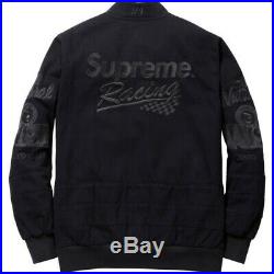 Supreme X Wise Racing Jacket, black, very rare. Mens US large