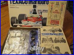 TAMIYA Texaco Marlboro McLaren M23 1/12 LARGE SCALE Model Car Kit VERY RARE