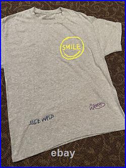 The Weeknd X Juice Wrld Prosper Tee Smile 999 T-Shirt Size Large Very Rare