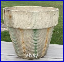 Two Vintage Robinson Ransbottom Large Brushware Pottery Jardiniere #8 VERY RARE