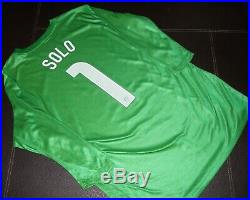 USA Nike Womens Goalie 2012 Hope Solo Player Issue Soccer Jersey Very Rare