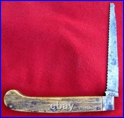 VERY RARE 1815-20's G CROWN R LARGE STAG PISTOL GRIP SPORTSMANS POCKET KNIFE