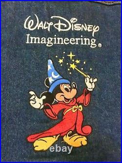 VERY RARE 1986 Lee Riders Walt Disney Imagineering Jean Denim Jacket Made in USA