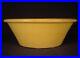 VERY_RARE_ANTIQUE_AMERICAN_1800s_LARGE_MILK_PAN_BOWL_with_PAD_FEET_YELLOW_WARE_01_rsj