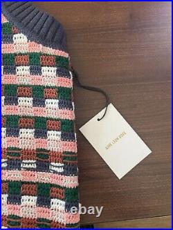 VERY RARE! Aimé Leon Dore Crochet Sweater Vest'Navy Multi' Large