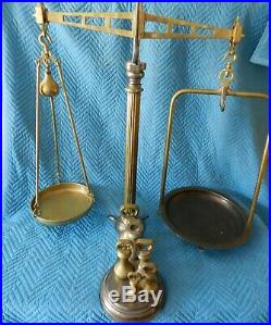 VERY RARE Antique Scale Large W&T Avery Balance Scales 51 Circa 1880 with Weights