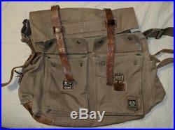 VERY RARE! Authentic Belstaff 554 Colonial Messenger Bag in Mountain Brown