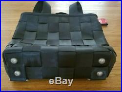 VERY RARE Harvey's Original Seatbelt Backpack Large Black NWT