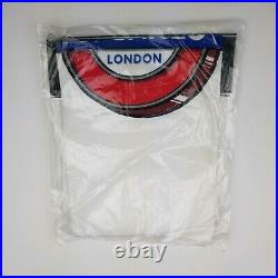 VERY RARE Johnny Cupcakes London Underground LARGE Shirt White New In Bag L