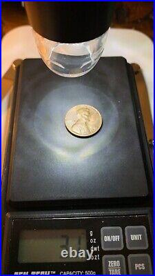 VERY RARE Large DATE 3.1 Gram 1982-D Penny Double Die and Half Filled D