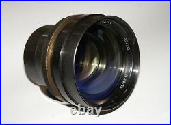 VERY RARE OF233M OF-233 12.5 F=21 cm WORLD'S FASTEST LARGE FORMAT LENS FOR 5x7