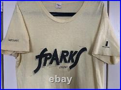 VERY RARE Sparks Indiscreet Vintage Promo Shirt, Island Records (Hanes, Size L)