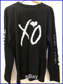 VERY RARE Trilogy 5 Year Anniversary Long Sleeve! The Weeknd XO Shirt Size Large