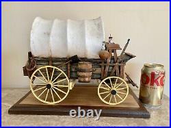 VERY RARE VERY LARGE Covered Wagon Replica-Signed 2008 Oscar M Cortes