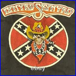 VERY RARE VTG Lynyrd Skynyrd Tour Shirt Vest Concert 70s 80s