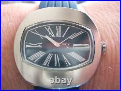 VERY RARE Vintage'60's Men's Seiko 2140-7000 Large Art Deco Mech Watch