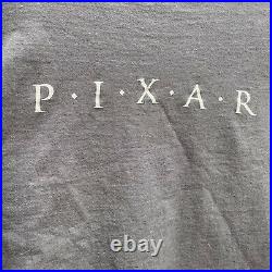 VERY RARE Vintage Pixar Siggrah 1986 Animation Luxo and Luxo Jr Longsleeve Sz L