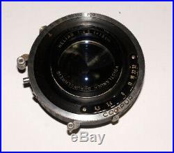 VERY RARE Voigtlander HELIAR 4.5/15cm Large Format lens 9x12 cm COMPUR shutter