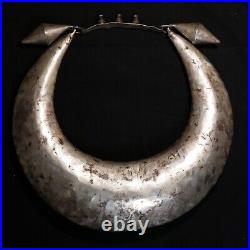 -VERY RARE- large silver tribal Miao Necklace early 20th century Vietnam