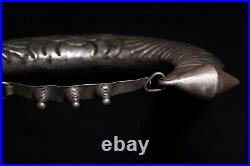-VERY RARE- large silver tribal Miao Necklace early 20th century Vietnam