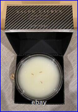 VERY Rare Ralph Lauren SUTTON Scented 3-Wick Candle 22oz Open Box Unused
