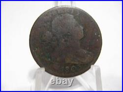 VERY VERY RARE 1803 DRAPED BUST LARGE CENT LARGE DATE LARGE FRACTION nfm813