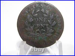VERY VERY RARE 1803 DRAPED BUST LARGE CENT LARGE DATE LARGE FRACTION nfm813