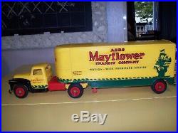 VERY VERY RARE LARGE 1950's PLASTIC MAYFLOWER MOVING VAN! ONLY ONE ON EBAY