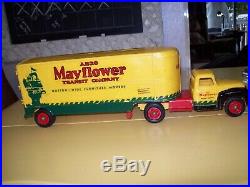 VERY VERY RARE LARGE 1950's PLASTIC MAYFLOWER MOVING VAN! ONLY ONE ON EBAY
