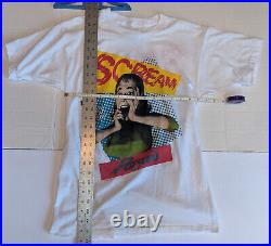 VINTAGE 1989 Poison'SCREAM' Double Sided Band T-Shirt (VERY RARE!)