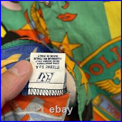 Versace 90s VERY Rare Betty Boop AOP Button Shirt Large