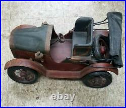 Very Large 20 Vintage Rare Pressed Steel Toy Car Automobile