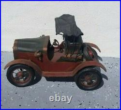 Very Large 20 Vintage Rare Pressed Steel Toy Car Automobile