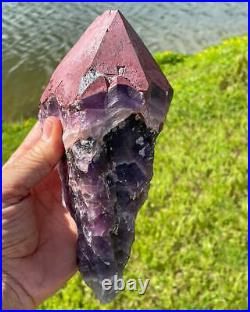 Very Large Auralite 23 Crystal Rare & Genuine Red Cap from Canada 3.5 LBS 8 1/2