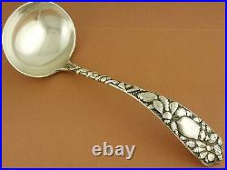 Very RARE Sterling DURGIN Large Gravy Serving Ladle BUG 1885 Aesthetic