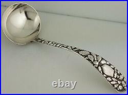 Very RARE Sterling DURGIN Large Gravy Serving Ladle BUG 1885 Aesthetic