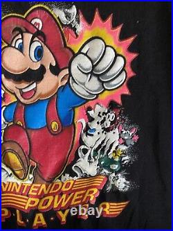 Very RARE? Vintage Mario Nintendo Power Player Shirt