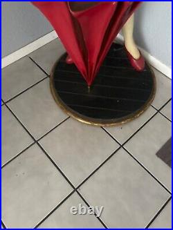 Very RareBetty Boop Large Umbrella Stand Character Statue 5ft Life Sized Figur