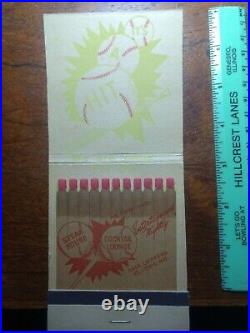 Very Rare! 1946 Stan Musial Large Matchbook Biggies Rest. Grand Opening