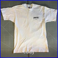 Very Rare 1992 Jerry Garcia Bradford Gallery T Shirt Size L White Made in USA
