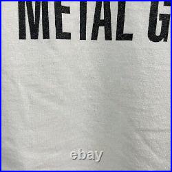 Very Rare 2004 Metal Gear Acid Promo T Shirt Tank Top Men's Large
