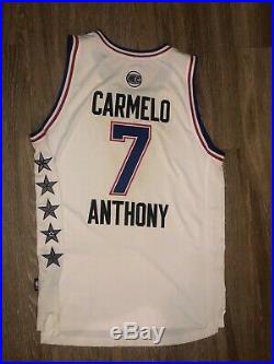 Very Rare Adidas 2015 NBA All-Star Game New York Knicks Carmelo Anthony Jersey L