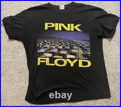Very Rare Back Hit Vintage Pink Floyd Lapse Of Reason 87 Shirt Size Large