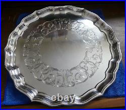 Very Rare Birks Sterling Silver Large Platter Mappins