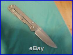 Very Rare Chris Reeve Large Sebenza 21 Seagrass CGG 3.625 S35VN Blade